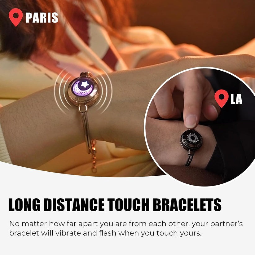 Totwoo Sun and Moon Long Distance Touch Bracelets India | Ubuy-tiepthilienket.edu.vn